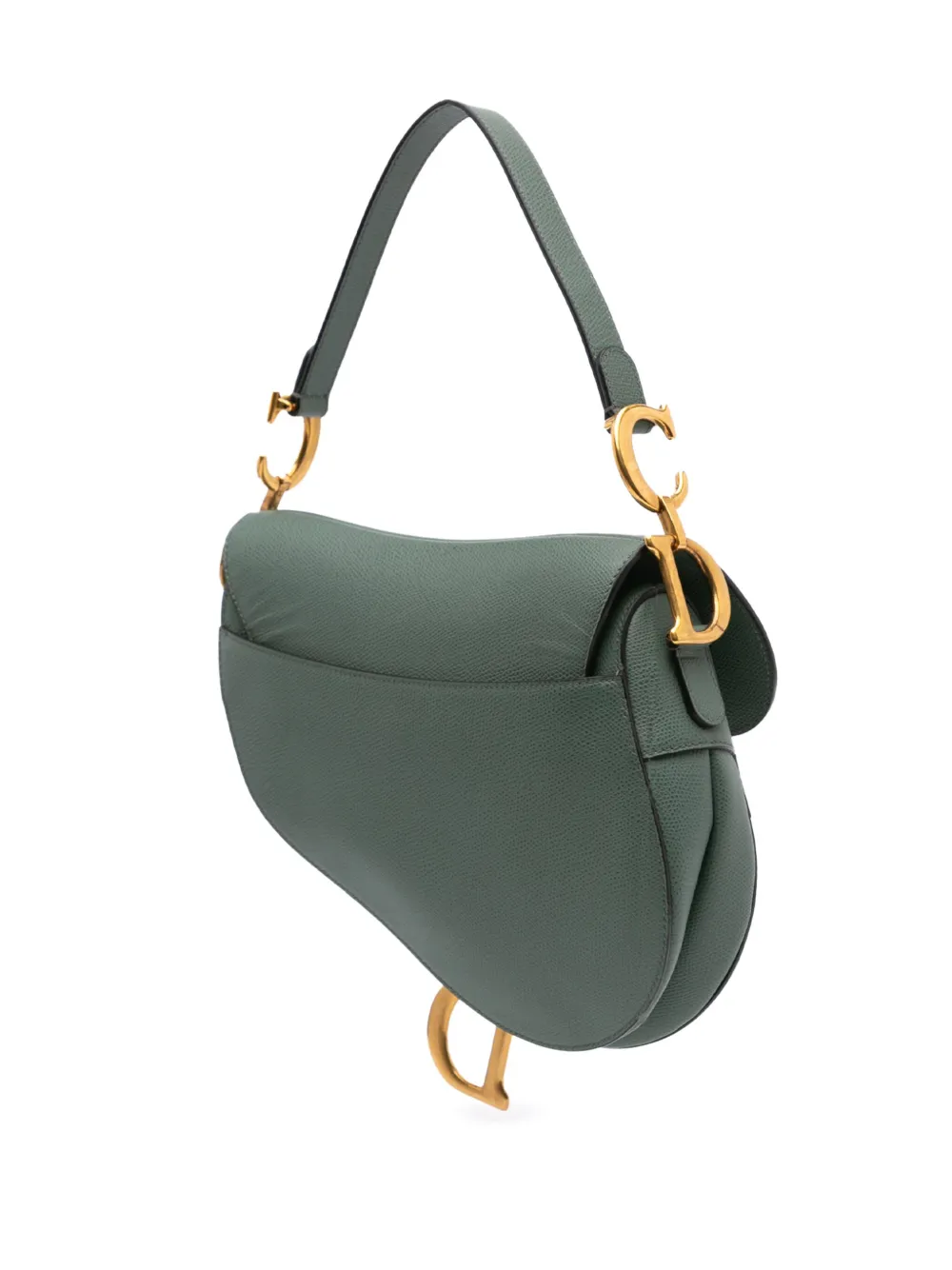 Christian Dior Pre-Owned 2019 Grained Calfskin Saddle Bag shoulder bag | Pre-Owned | Image 2