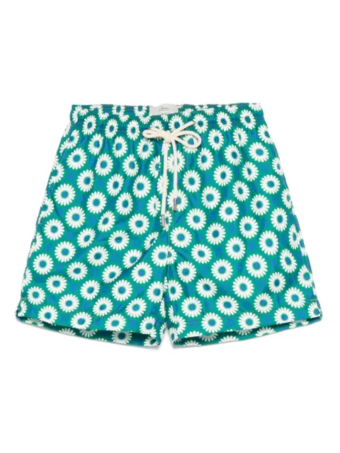 PENINSULA SWIMWEAR graphic-print swim shorts