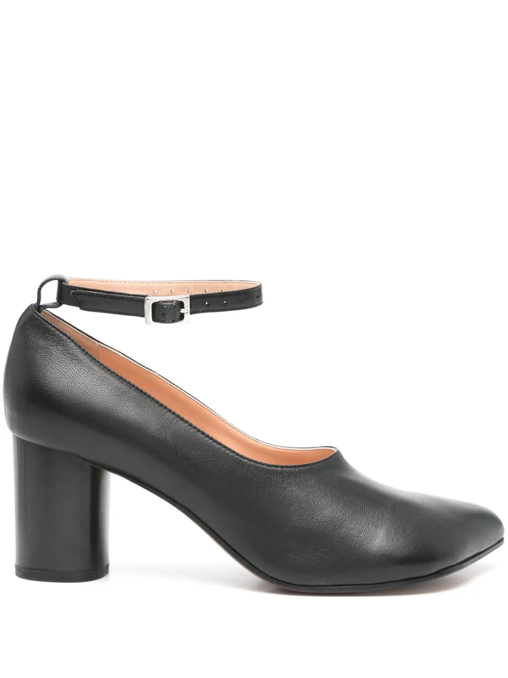 Niccolò Pasqualetti 70mm Obliqua pumps Black