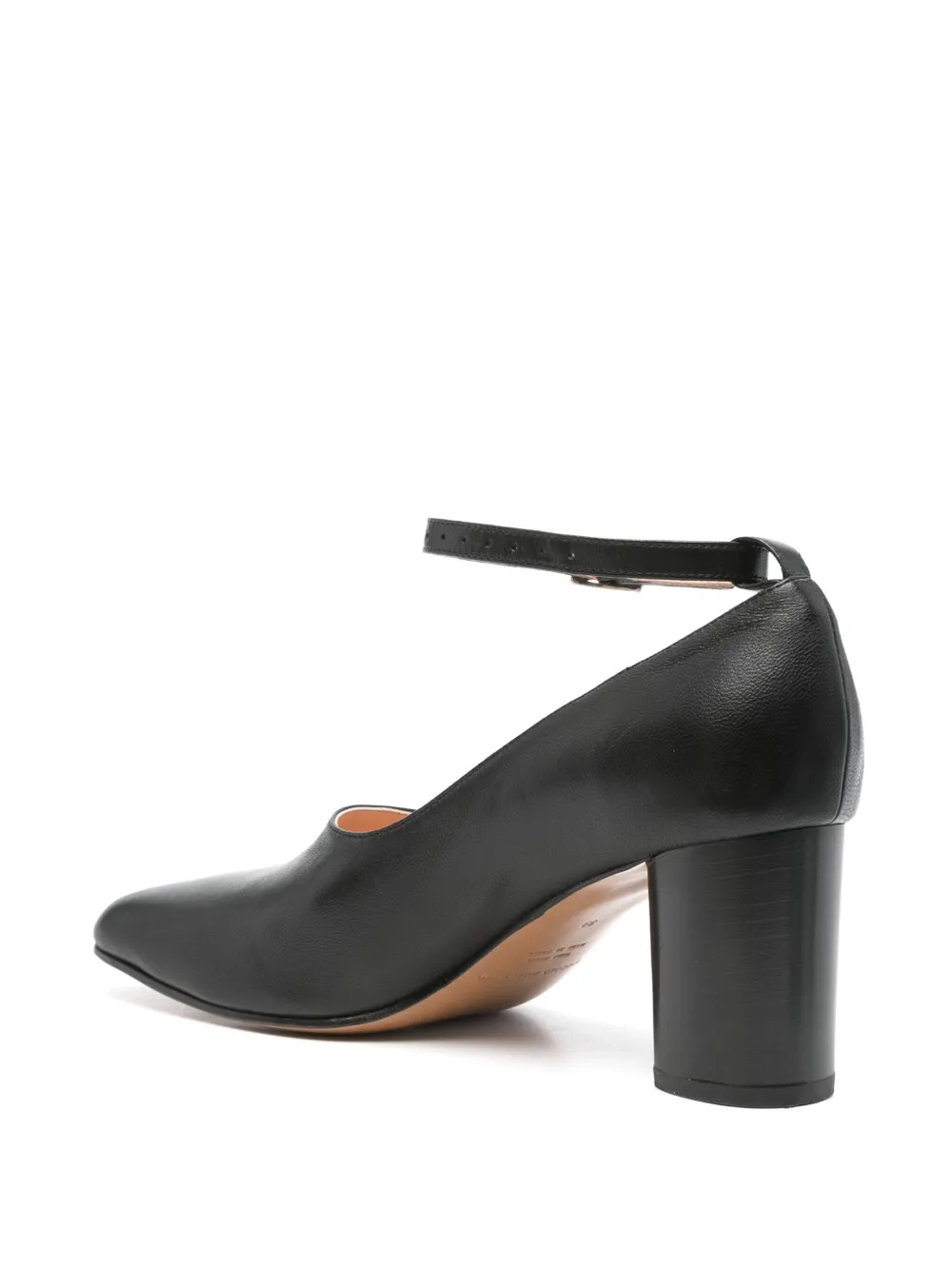 Niccolò Pasqualetti 70mm Obliqua pumps Black