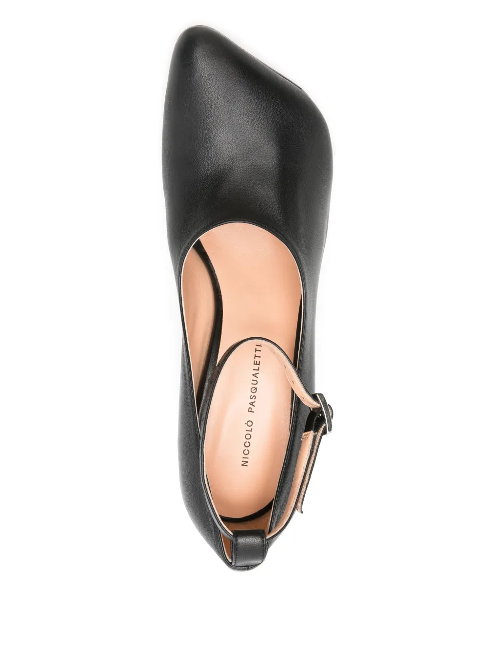 Niccolò Pasqualetti 70mm Obliqua pumps Black