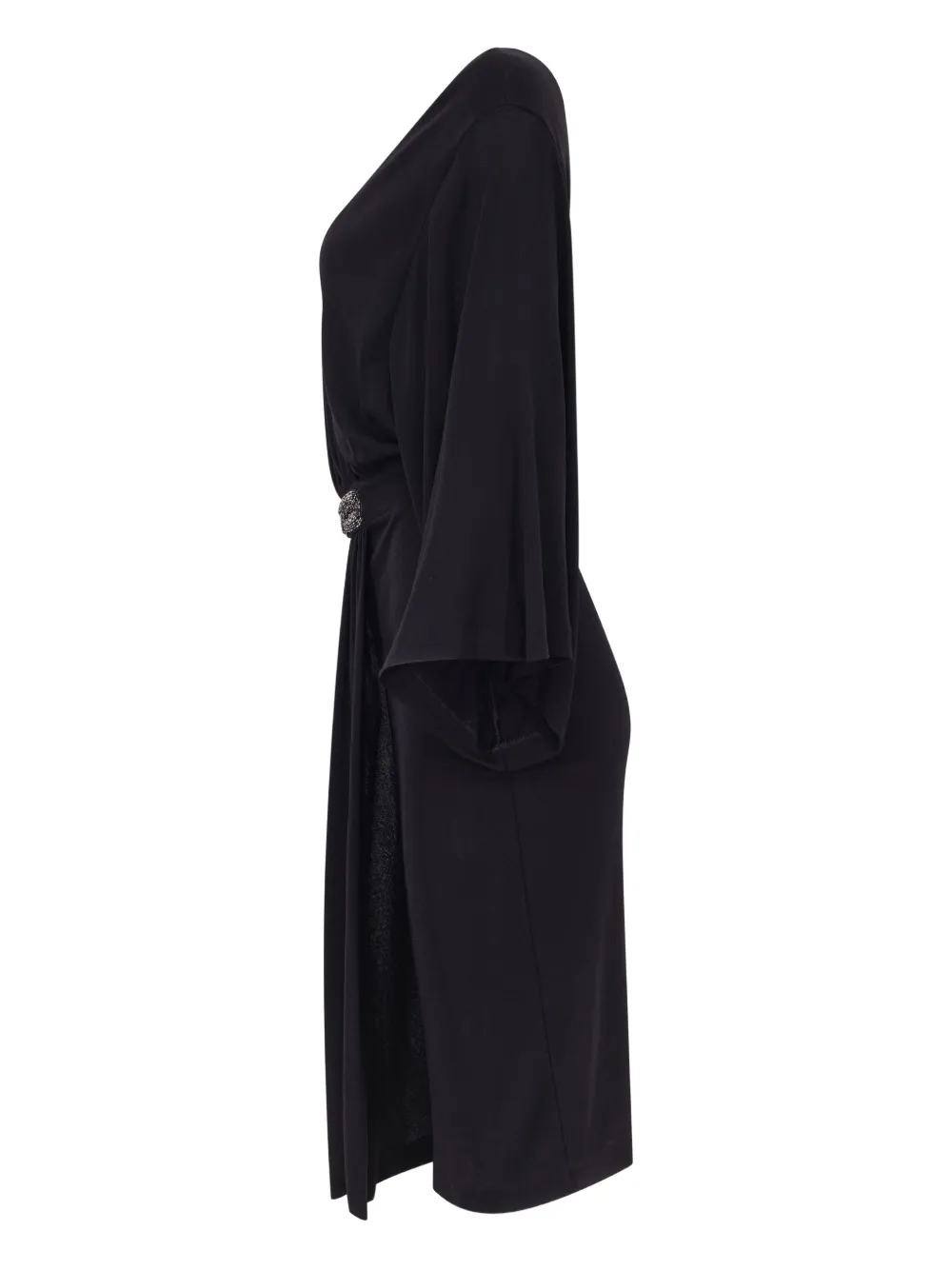 Shop Etro Silk Midi Dress
