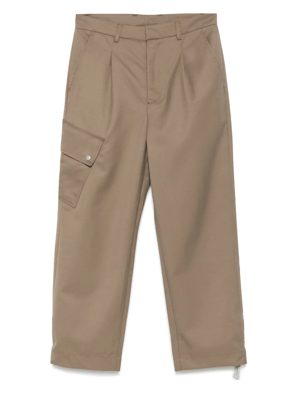 OAMC pantalon à coupe évasée | marron | Image 1