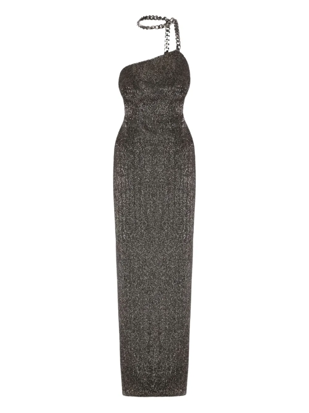 TOM FORD Maxi-jurk verfraaid met kristallen Zilver