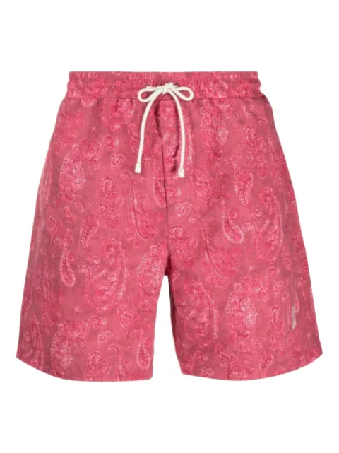 Brunello Cucinelli paisley-print swim shorts