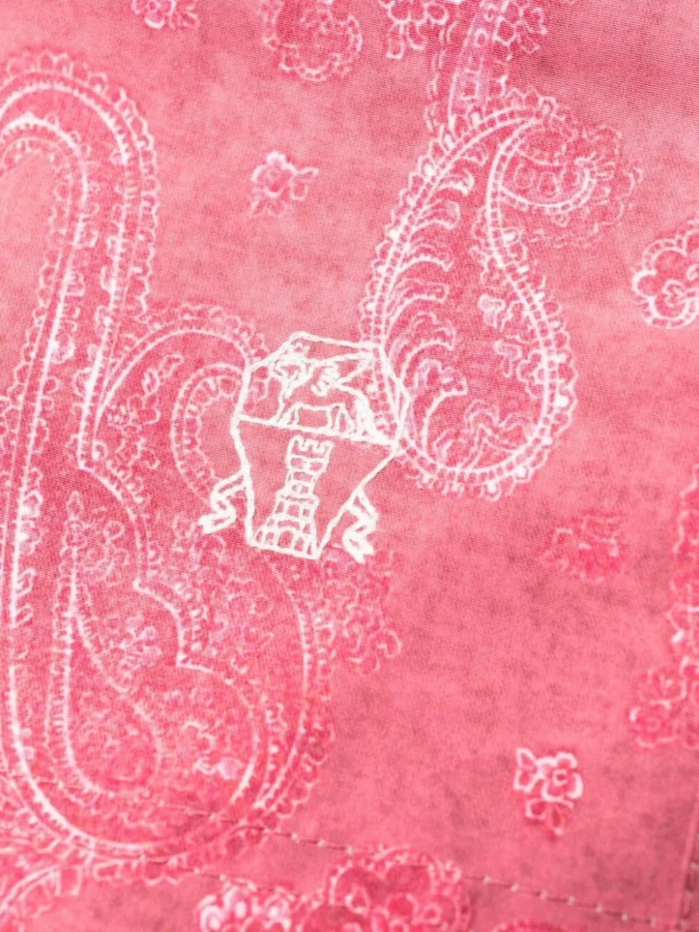 Brunello Cucinelli Zwembroek met paisley-print Roze