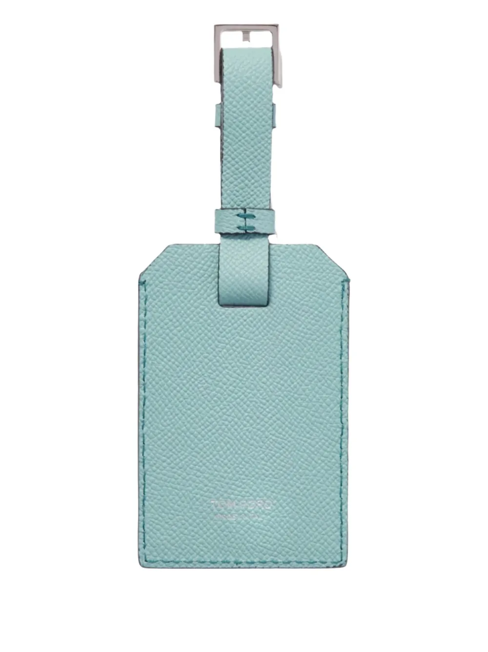TOM FORD Leren bagagelabel Blauw