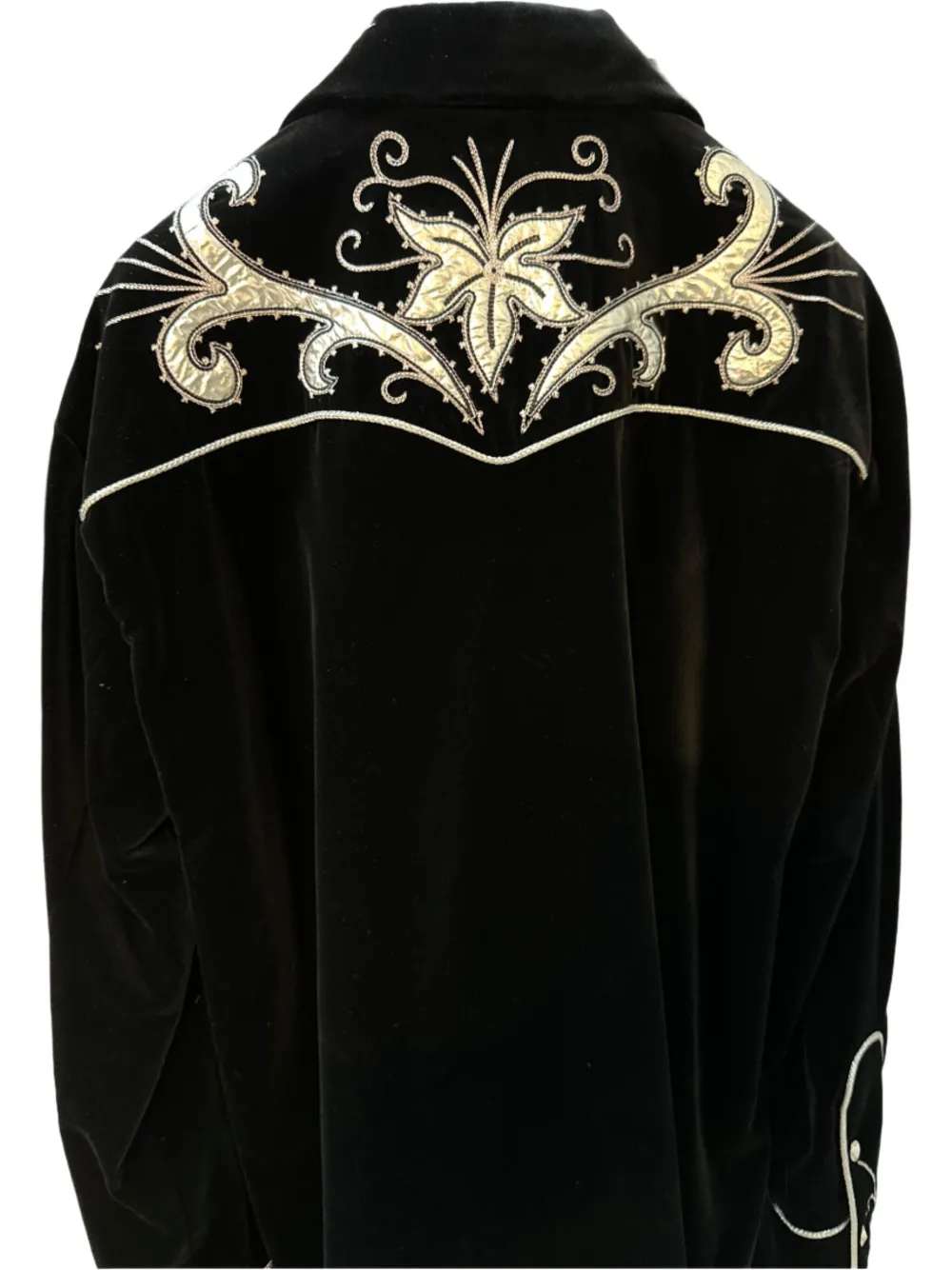 TOM FORD Fluwelen blouse Zwart