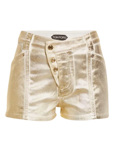 TOM FORD shorts metalizados