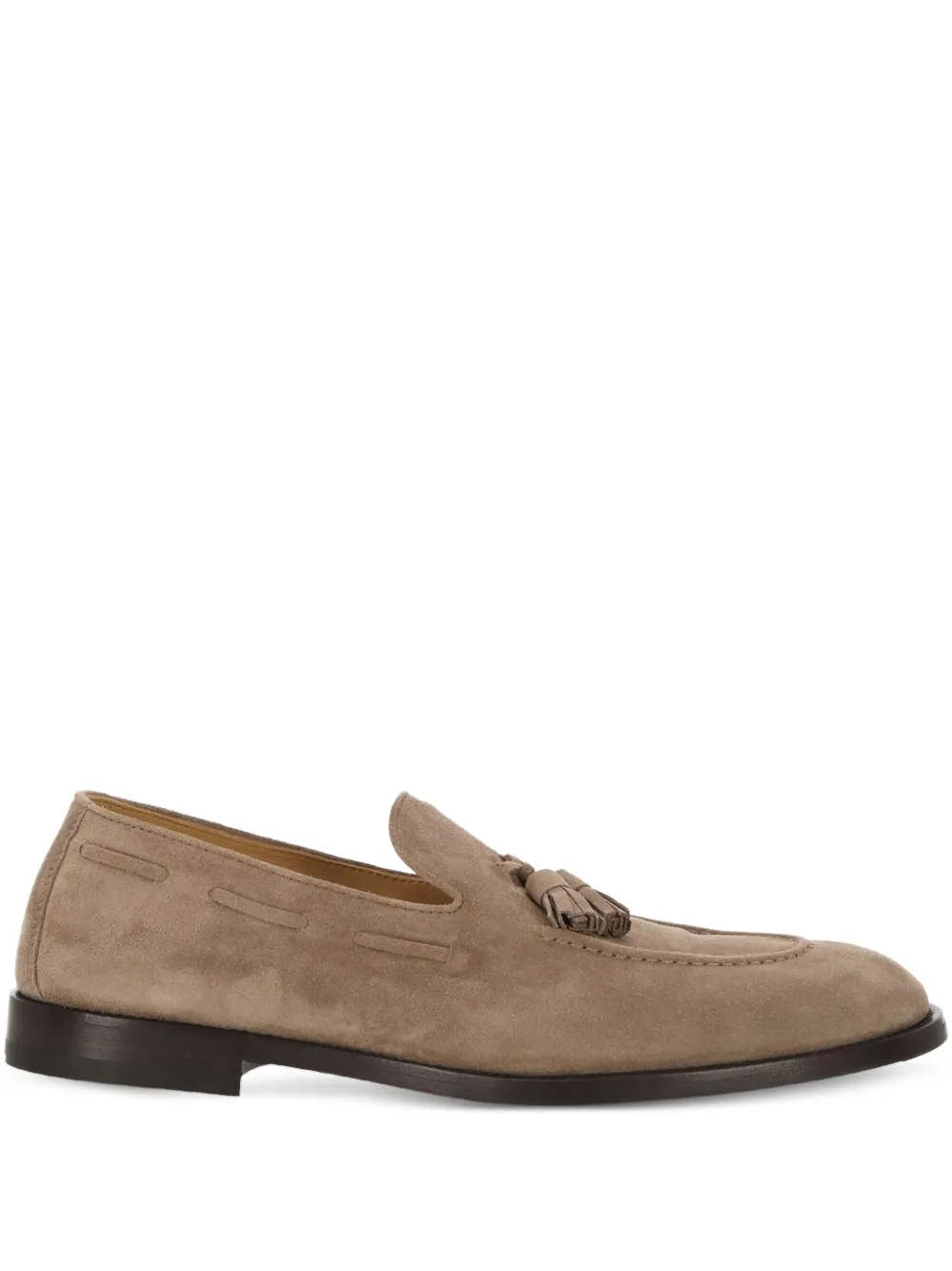 Brunello Cucinelli suede loafers Neutrals