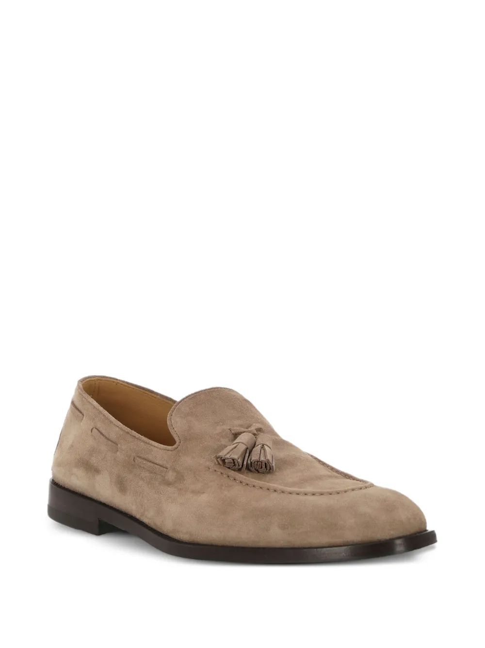 Brunello Cucinelli suede loafers Neutrals