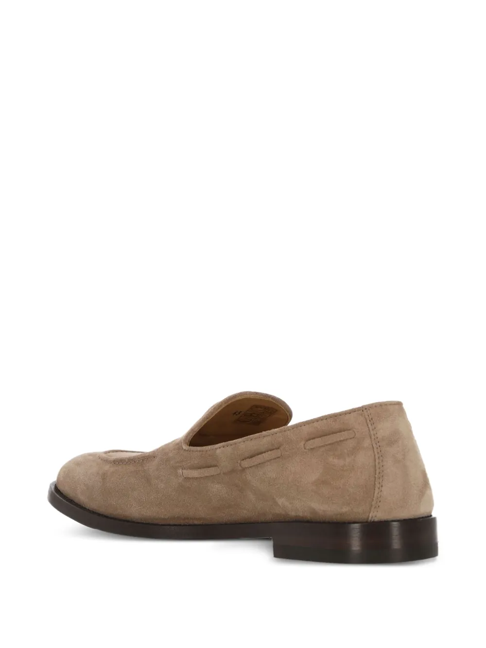 Brunello Cucinelli suede loafers Neutrals