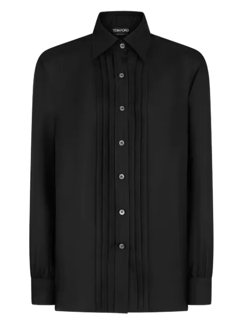 TOM FORD pleat-detailed shirt