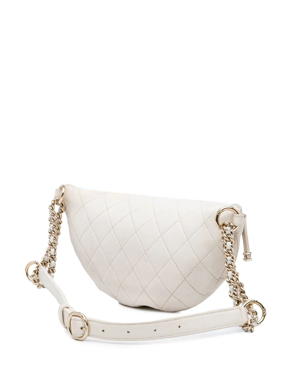 CHANEL Pre-Owned شنطة وسط CC جلد مبطنة ومرصعة بشعار الماركة 2019 | كلاسيكيات | Image 2