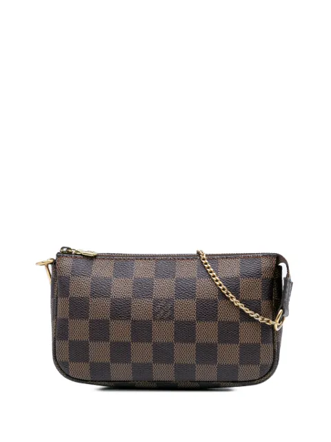 Louis Vuitton Pre-Owned 2002 Damier Ebene Mini Pochette Accessoires handbag