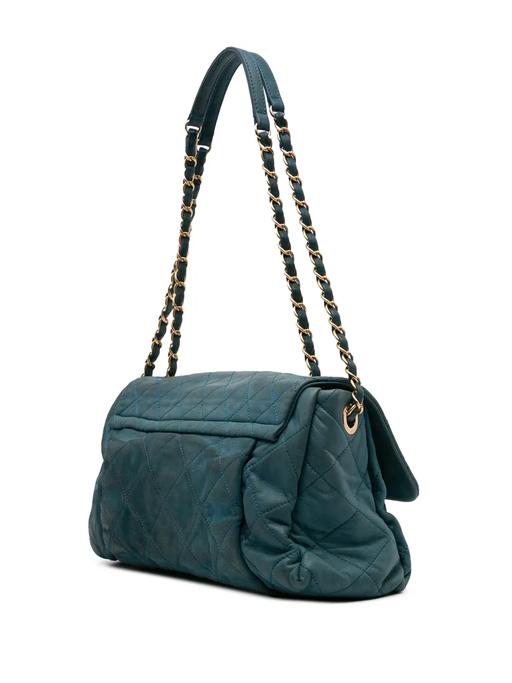 CHANEL Pre-Owned 2012-2013 Large Iridescent Calfskin Chic Quilt Flap shoulder bag | Pre-Owned | Image 2