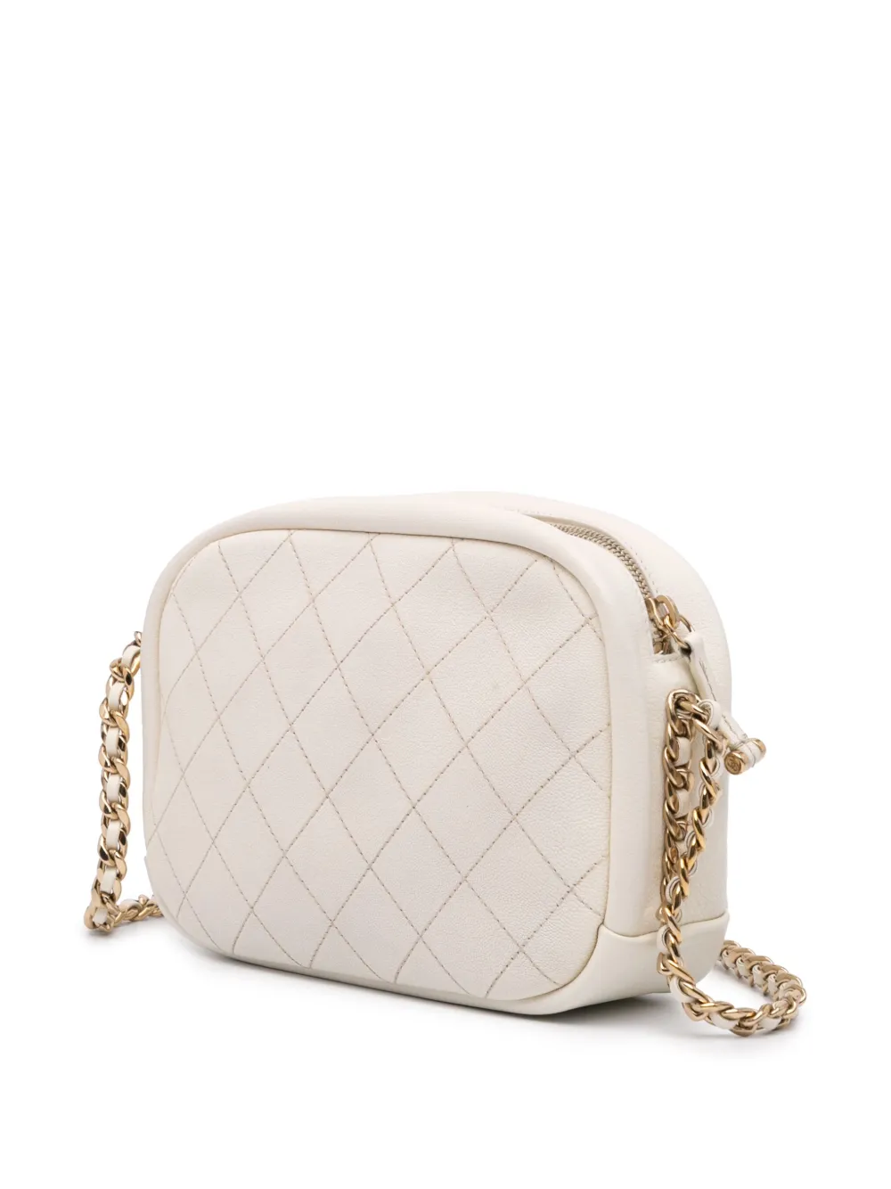 CHANEL Pre-Owned 2018-2019 Medium Quilted Goatskin Casual Trip Camera Bag crossbody bag | Pre-Owned | Image 2