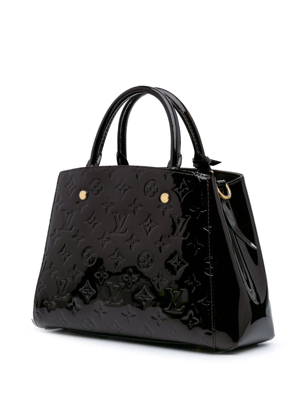Louis Vuitton Pre-Owned 2015 Monogram Vernis Montaigne BB satchel | Pre-Owned | Image 2