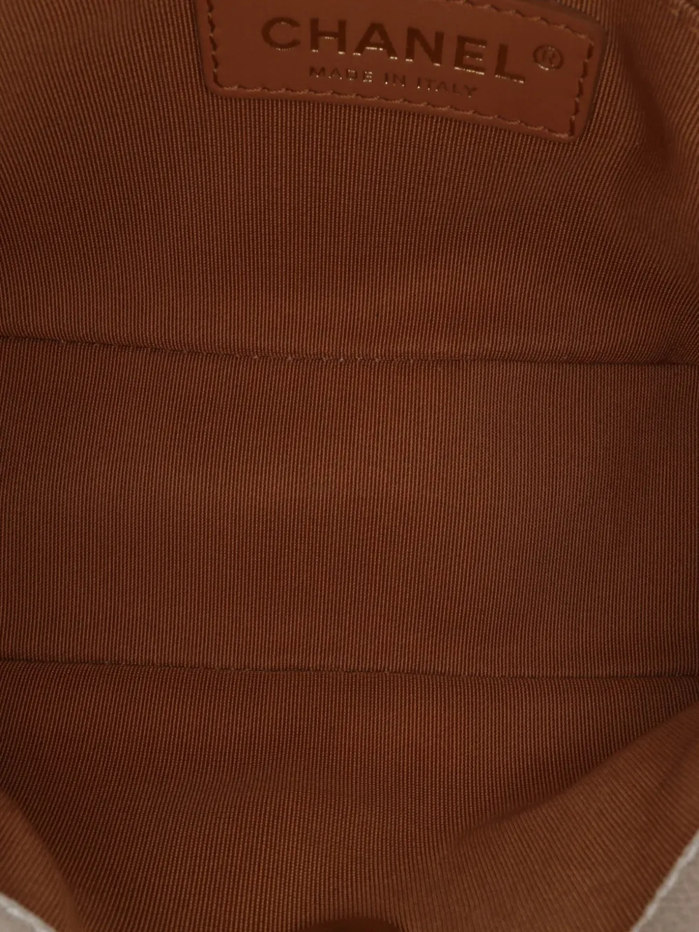 Pre-owned Chanel 2019 Quilted Lambskin Curved Flap Satchel In White