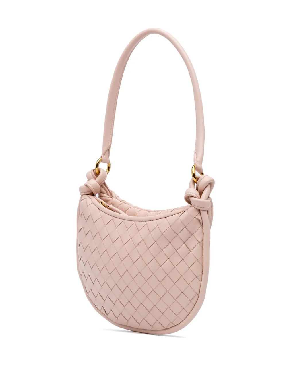 Pre-owned Bottega Veneta 2012-2024 Small Nappa Intrecciato Gemelli Hobo Bag