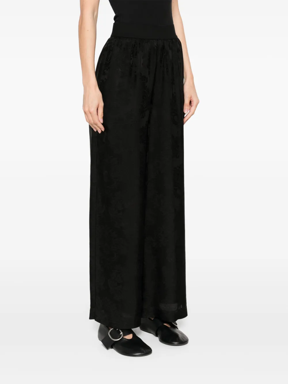 Uma Wang Pansy trousers Zwart
