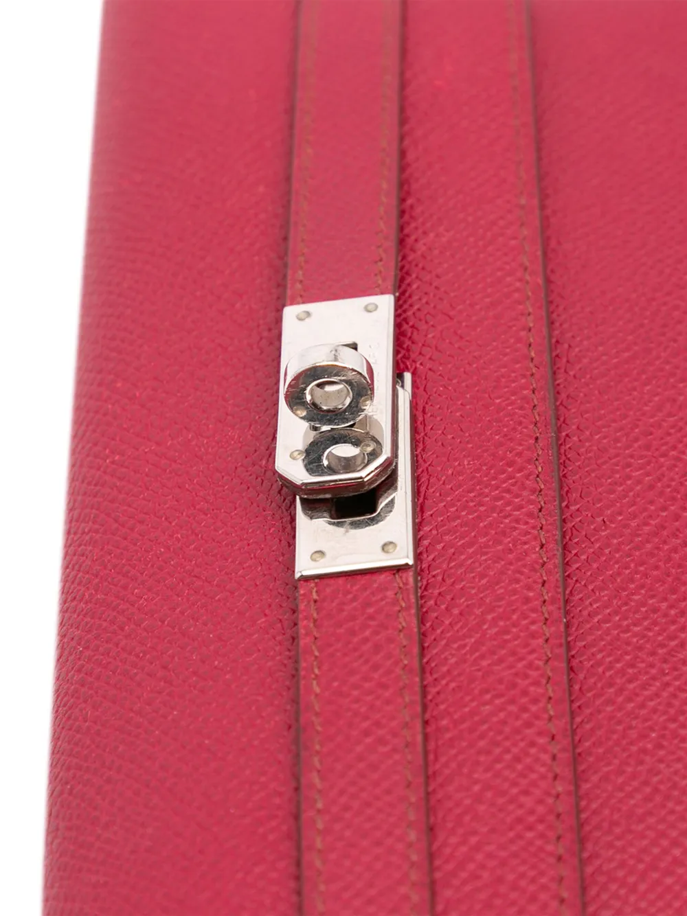 Pre-owned Hermes 2010 Epsom Kelly Longue Wallet Long Wallets