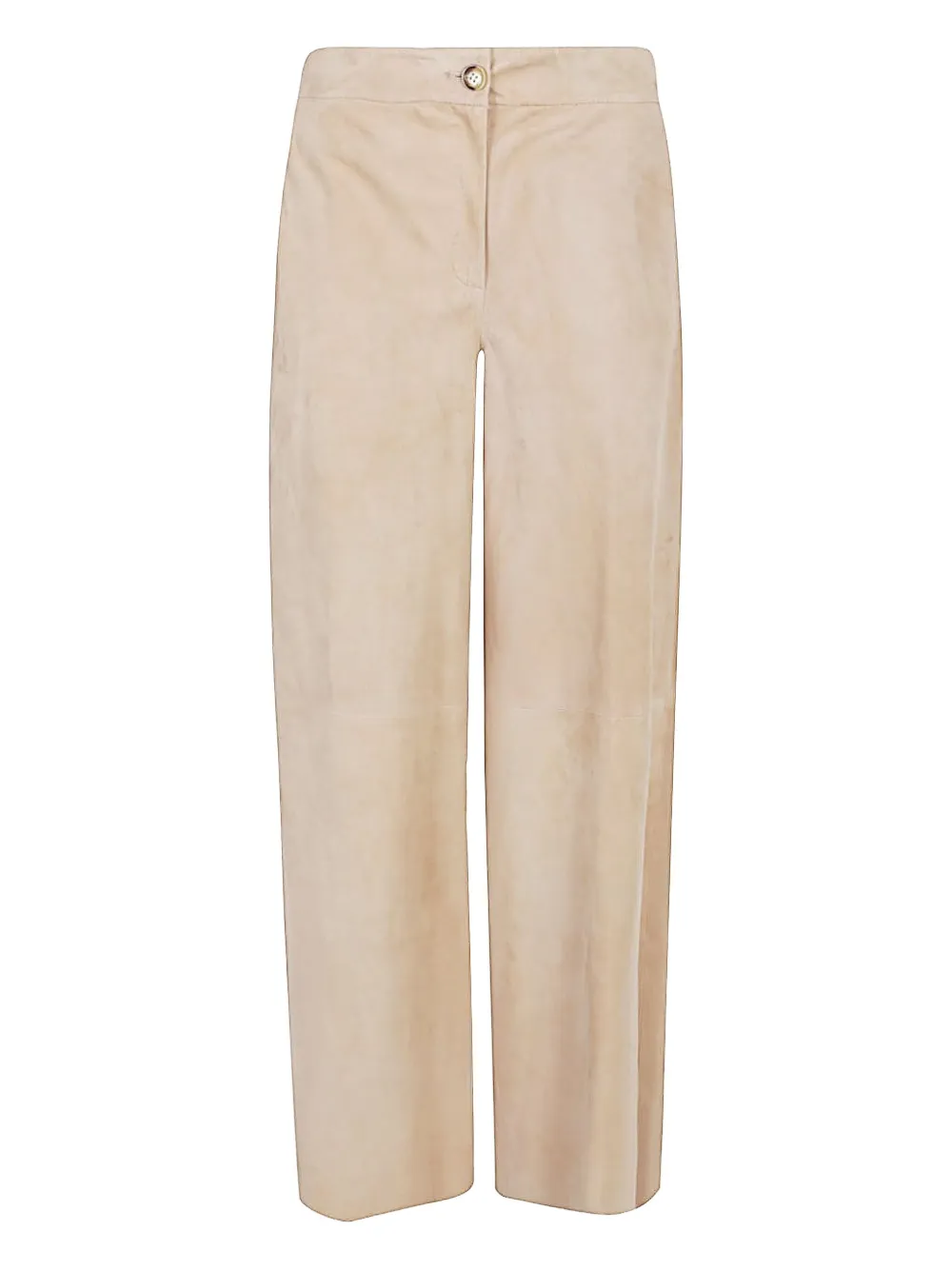 Via Masini 80 suede trousers | Neutrals | Image 1