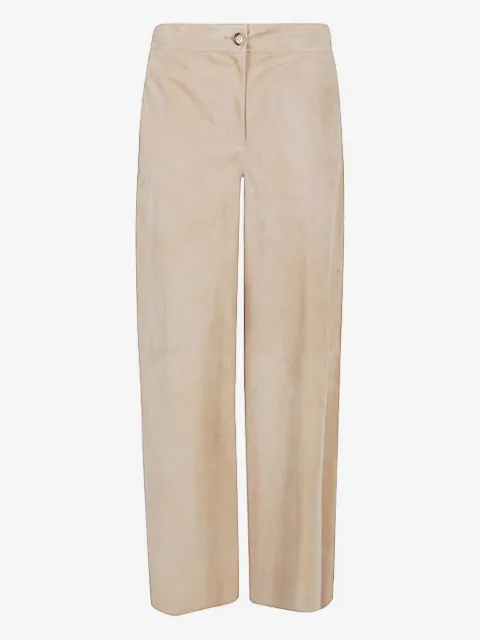 Via Masini 80 suede trousers