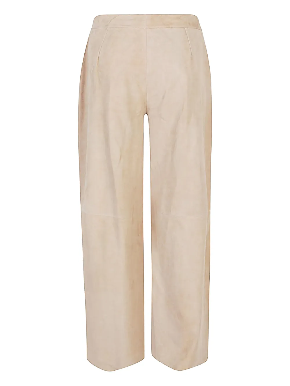 Via Masini 80 suede trousers | Straight-Leg Pants | Image 2