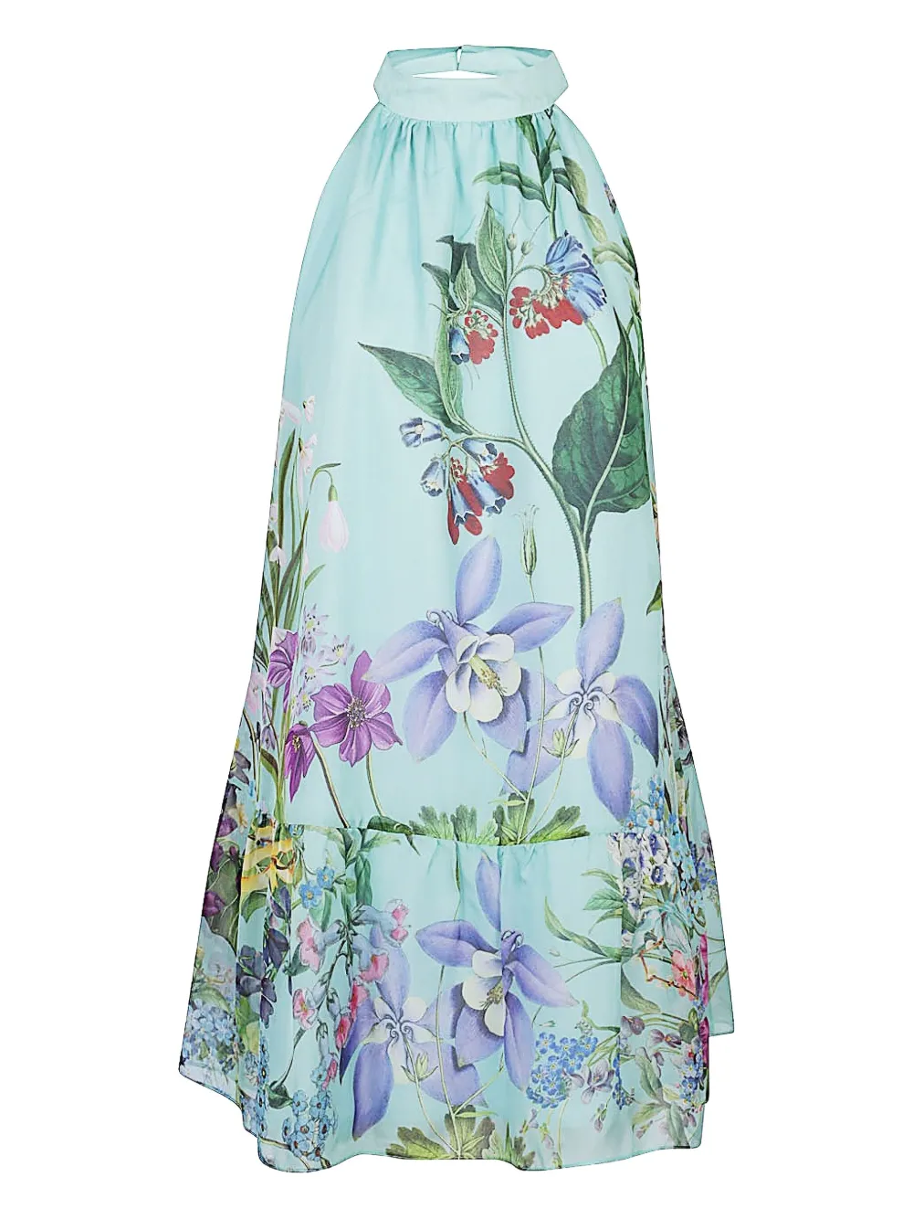 St. Piece floral-print sleeveless midi dress | Blue | Image 1