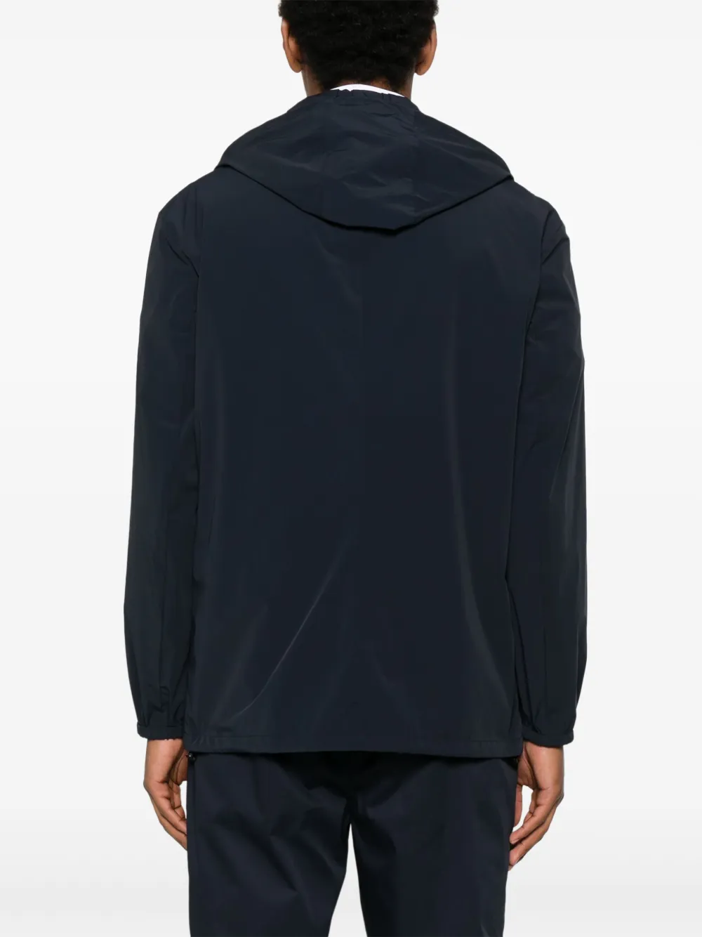 Emporio Armani Blazer met capuchon Blauw