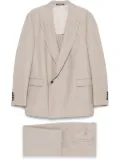 Emporio Armani wool suit - Brown