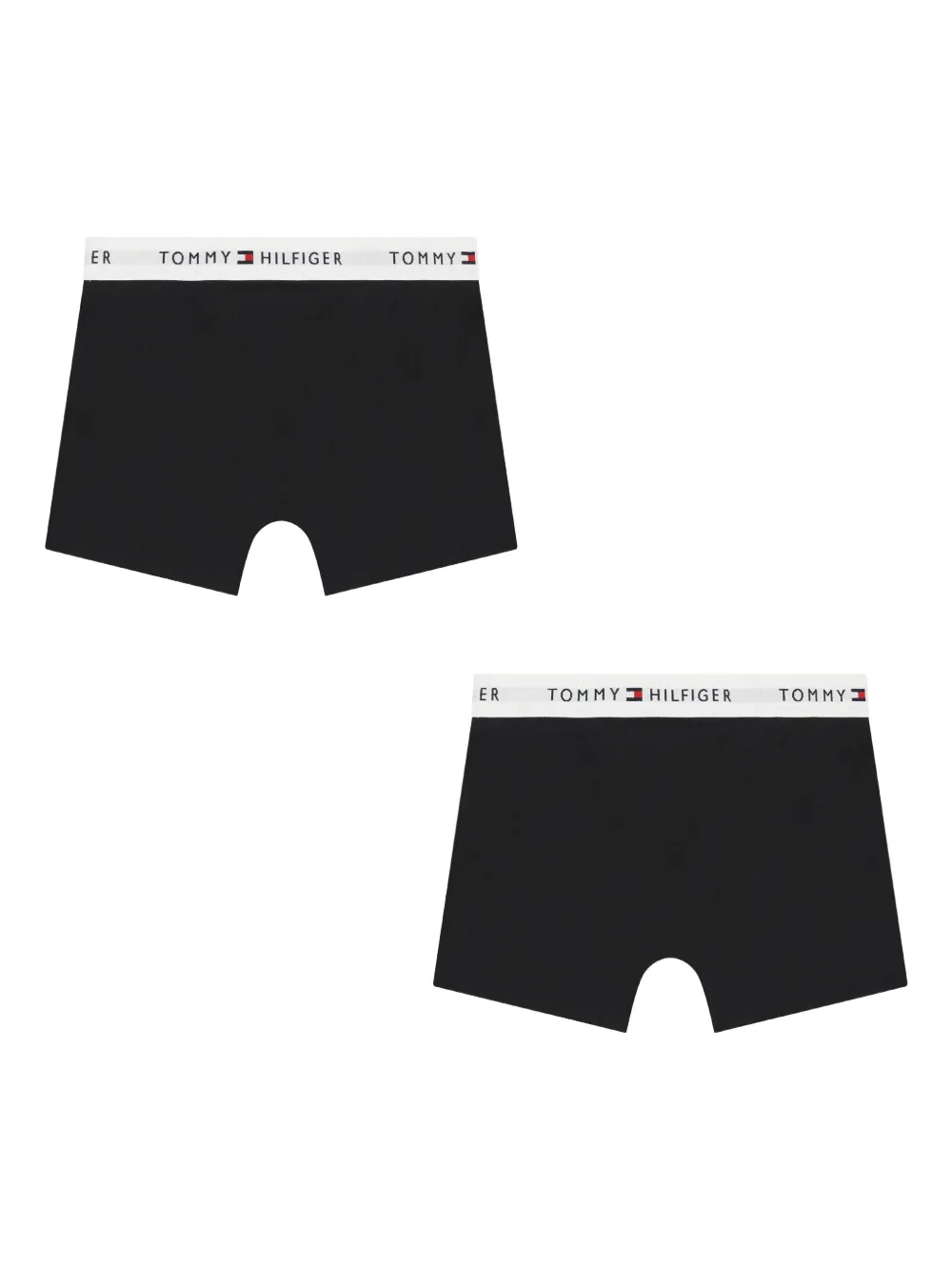 Tommy Hilfiger Junior Boxershorts met elastische tailleband Zwart