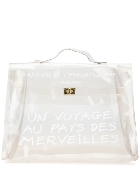 Hermès Pre-Owned 1997 Vinyl Souvenir De L'Exposition Kelly handbag