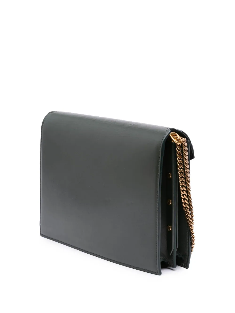 Saint Laurent Pre-Owned 2021 Suede and Calfskin Monogram Cassandra Clasp Bag crossbody bag | Pre-Owned | Image 2