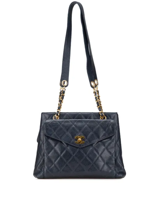 Sac porté épaule Front Pocket Chain (1996-1997) - CHANEL Pre-Owned - Modalova