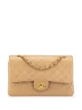 CHANEL Pre-Owned 1994-1996 Medium Classic Lambskin Double Flap shoulder bag - Brown
