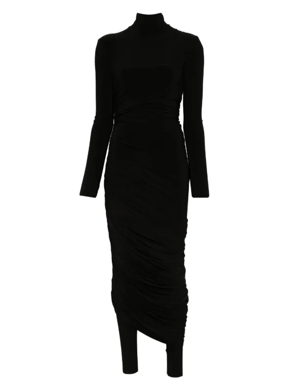 knee length dresses for ladies Norma Kamali - Diana One-Shoulder Midi Dress main image 0