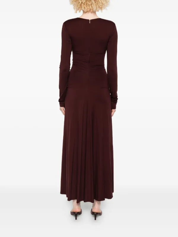 Max Mara ドローストリングドレス | レッド | FARFETCH JP Max Mara ドローストリングドレス | レッド | FARFETCH JP