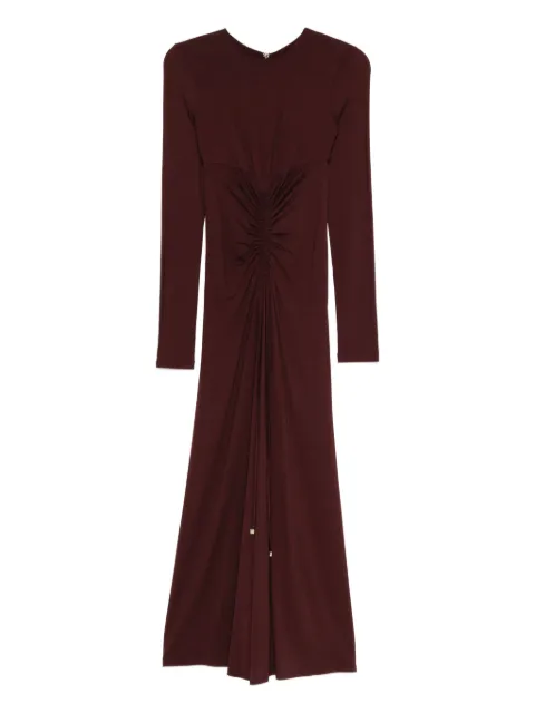 Max Mara long-sleeve drawstring dress
