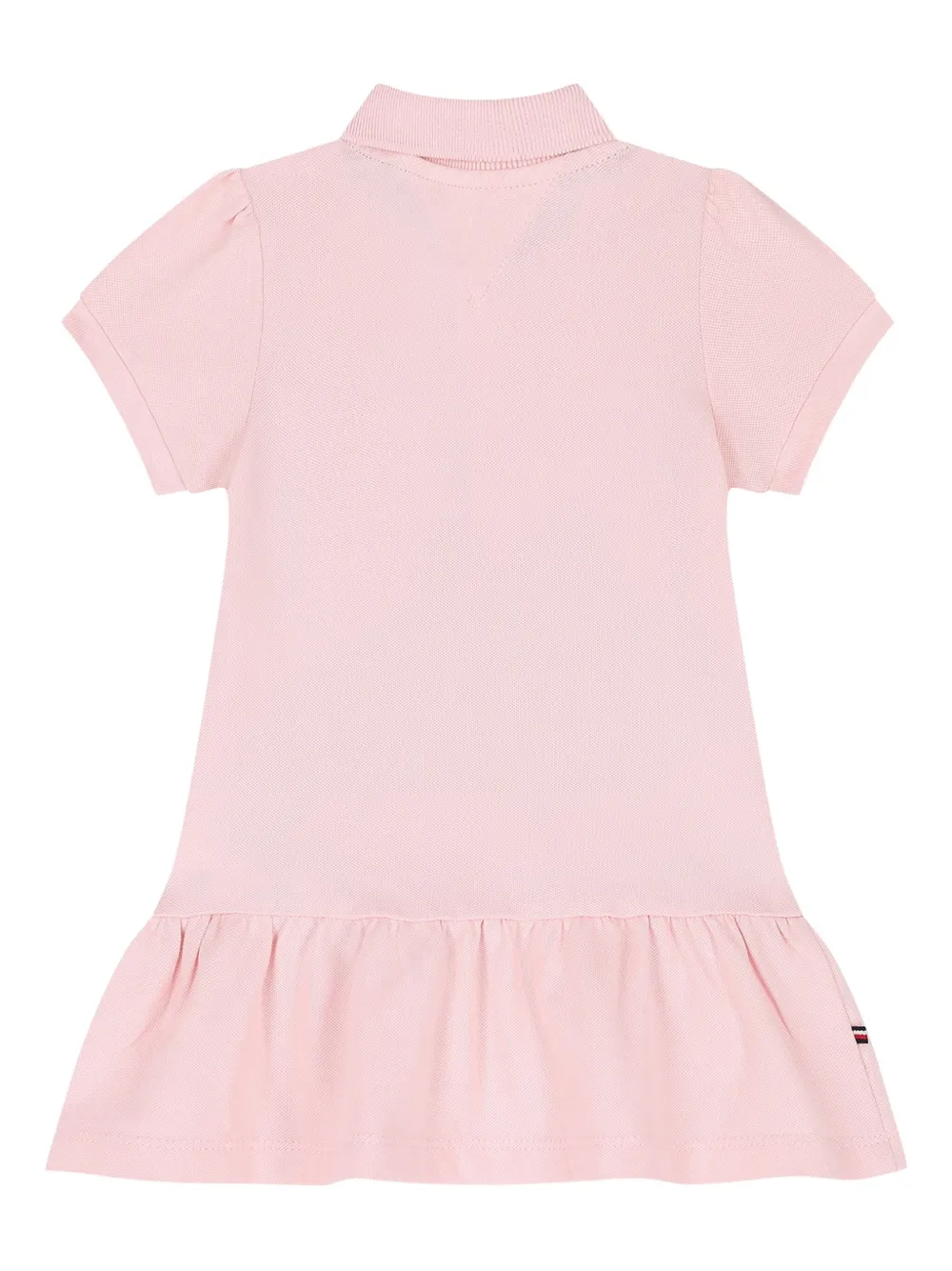 Tommy Hilfiger Junior Pique polojurk - Roze