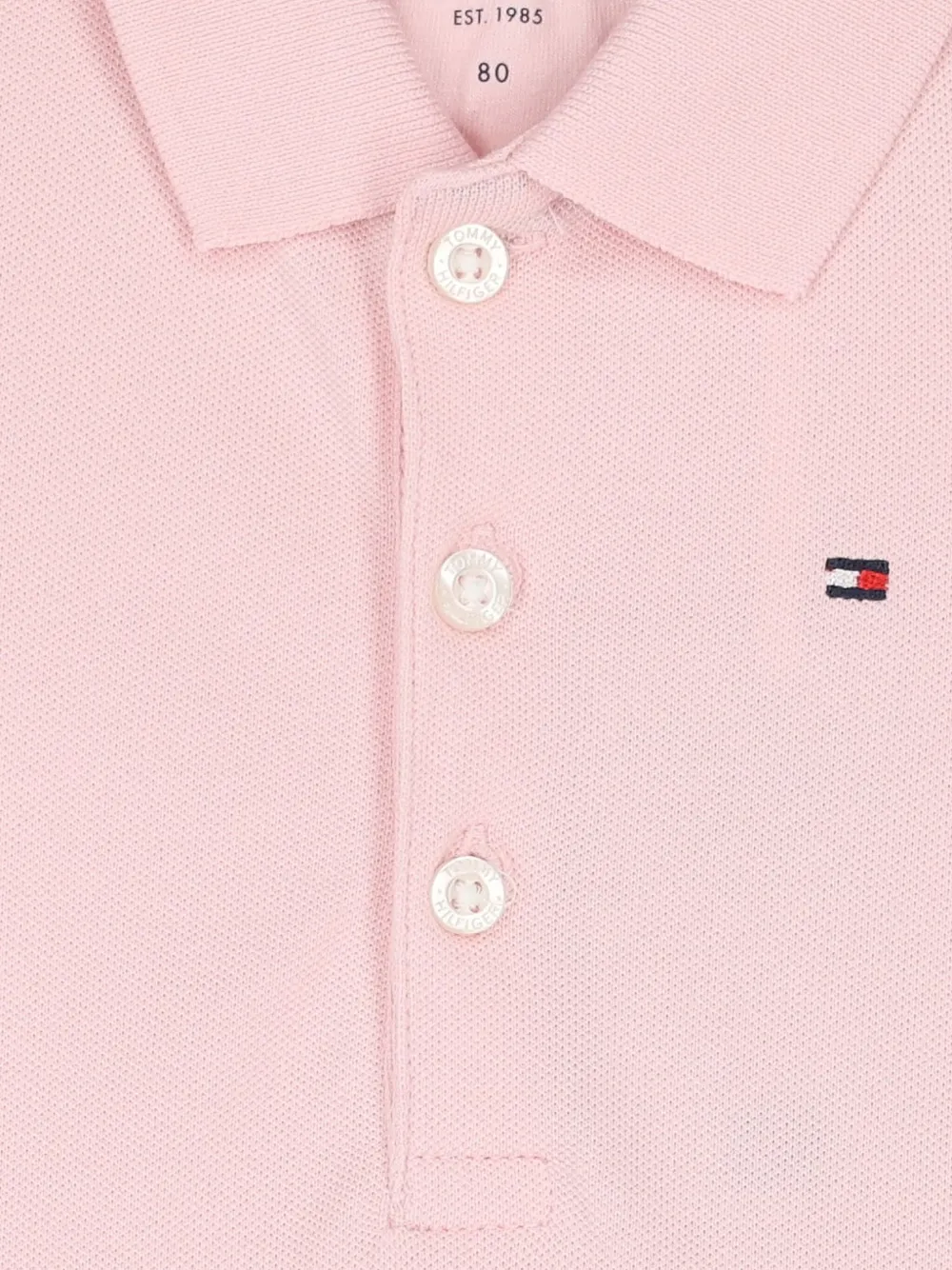 Tommy Hilfiger Junior Pique polojurk Roze