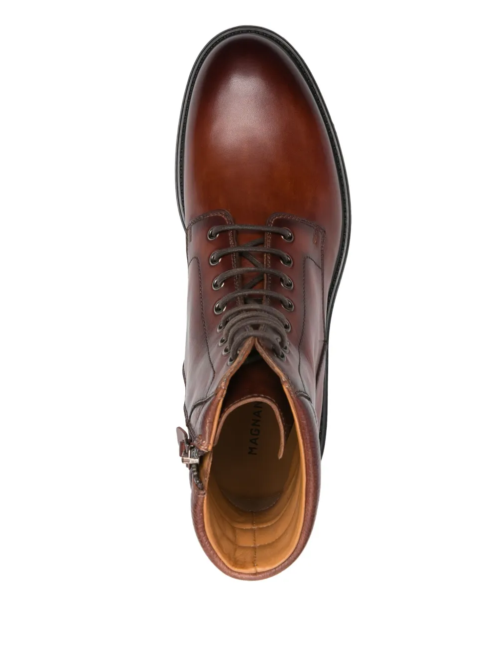 Magnanni leather chelsea boots Brown