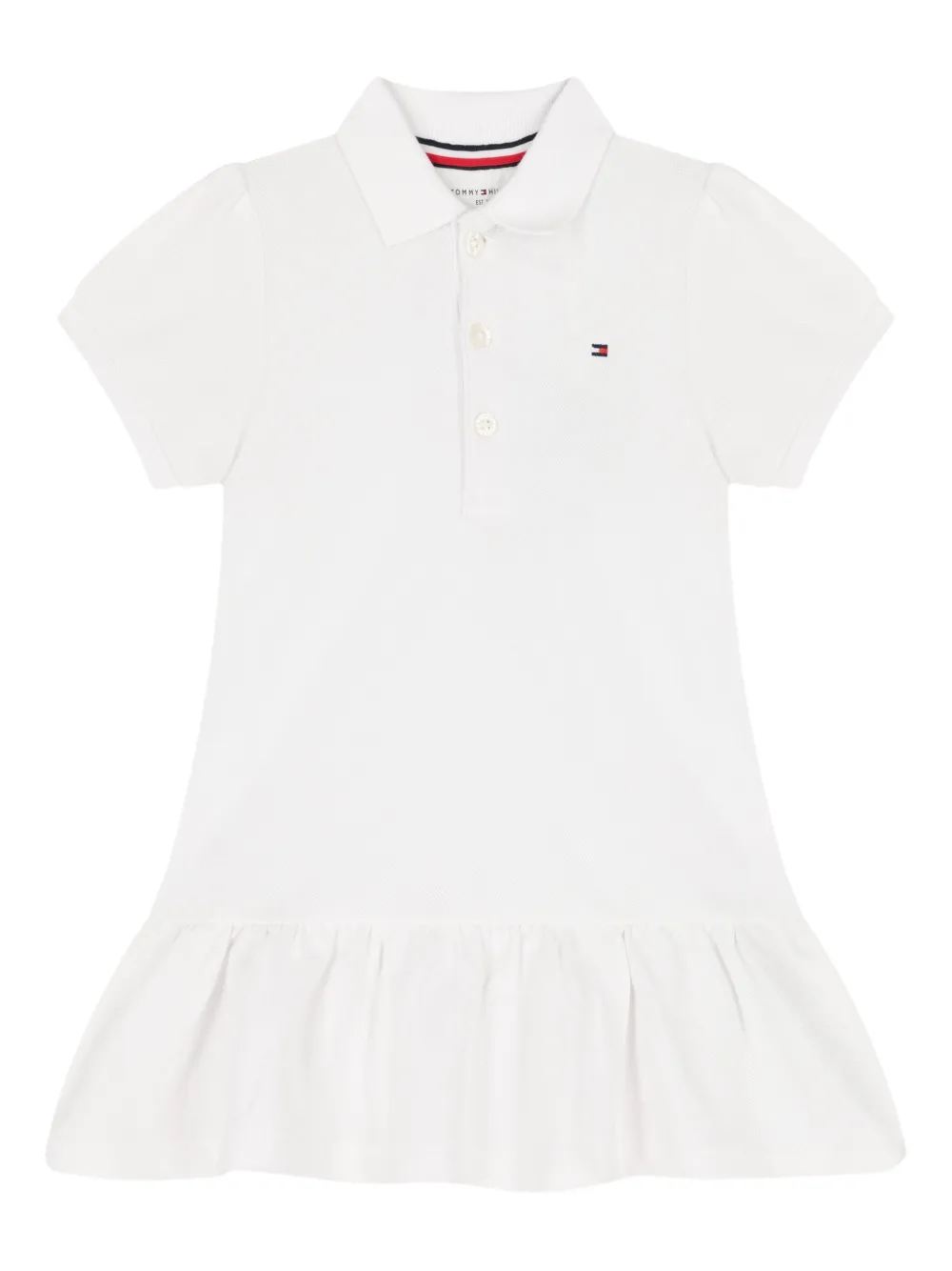 TOMMY HILFIGER JUNIOR RUFFLED POLO DRESS