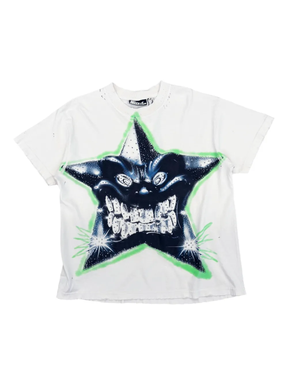 HELLSTAR playera con estampado gráfico | blanco | Image 1