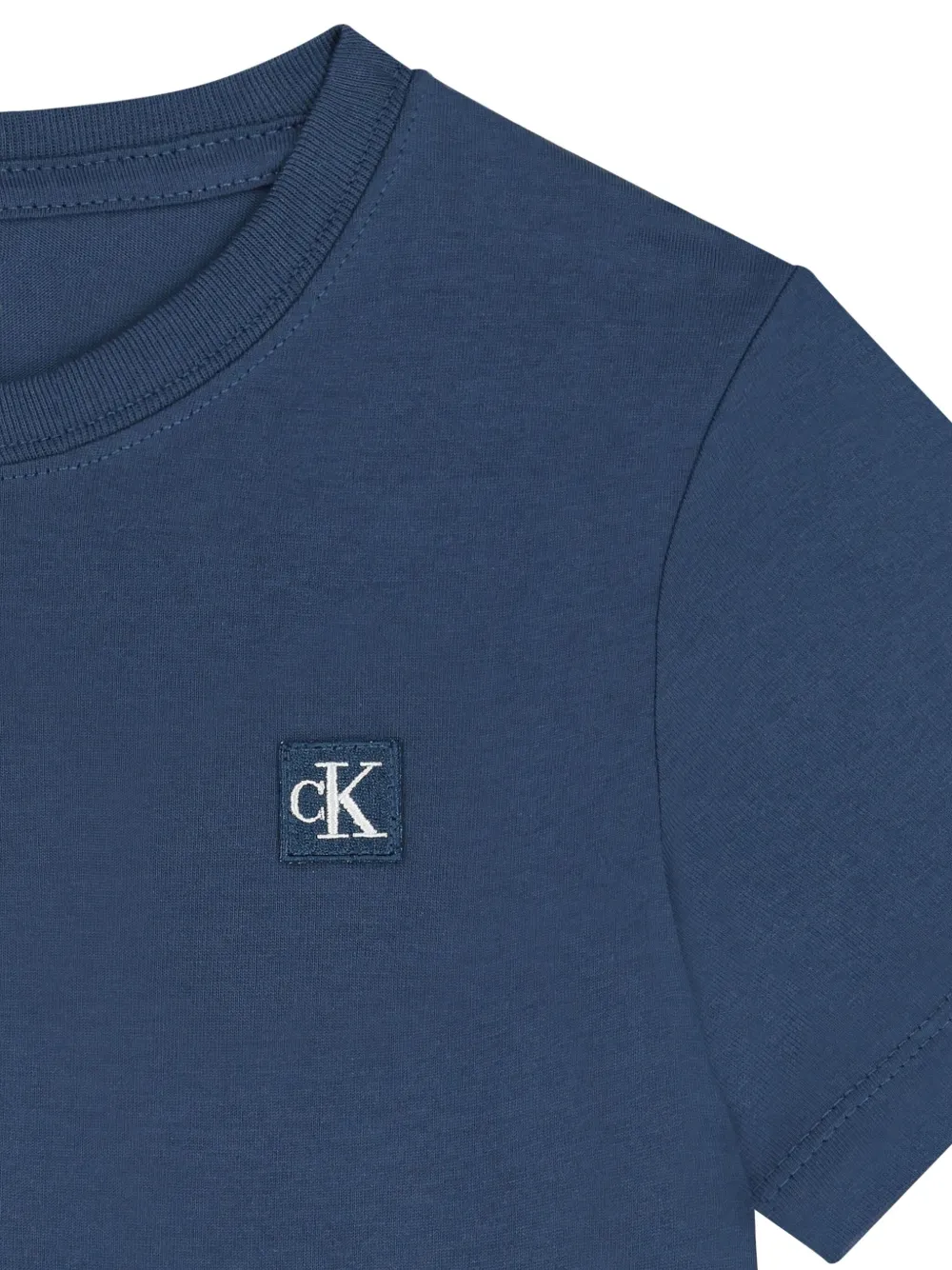 Calvin Klein Kids Katoenen T-shirt Blauw