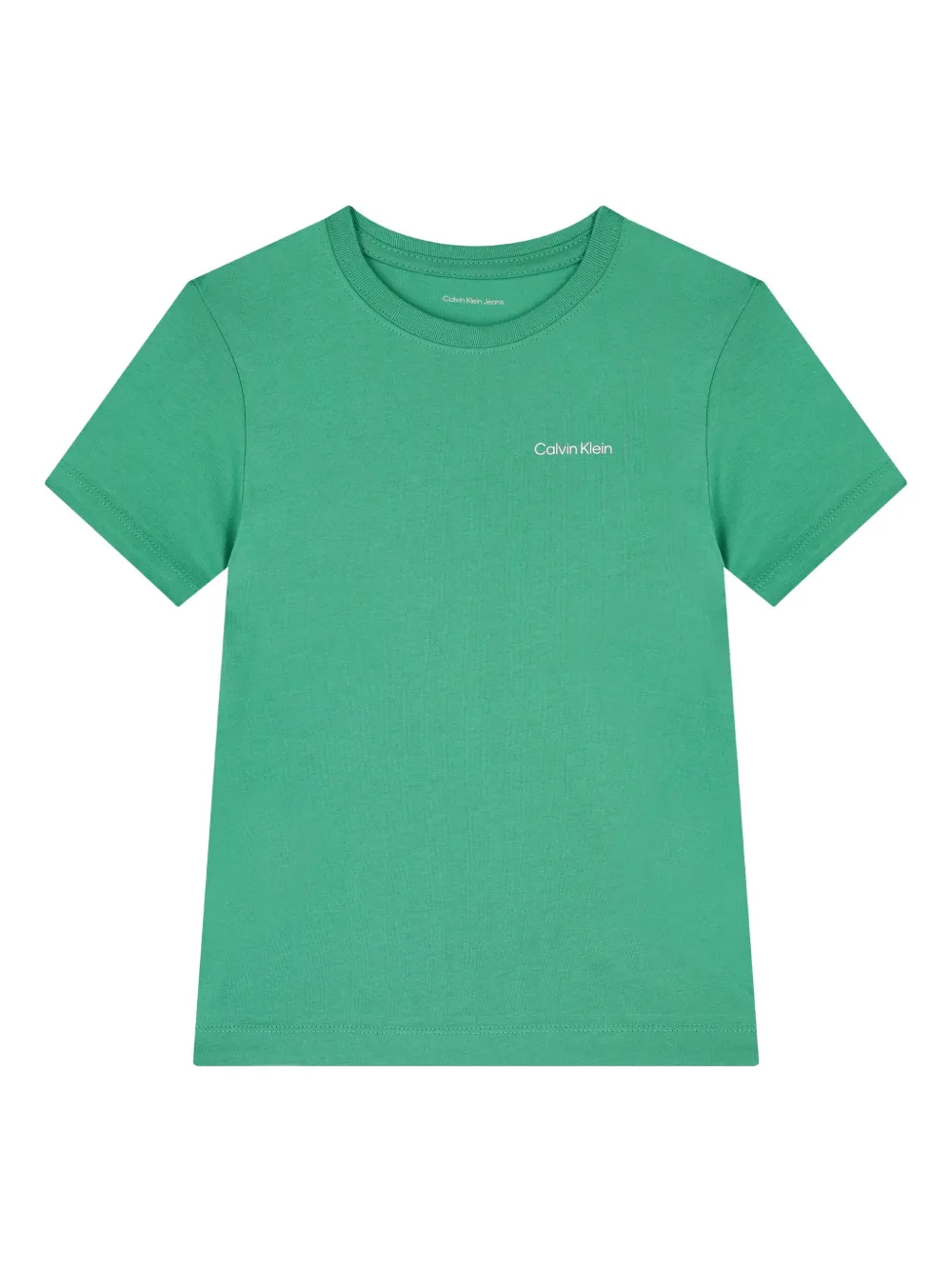 Calvin Klein Kids Katoenen T-shirt Groen