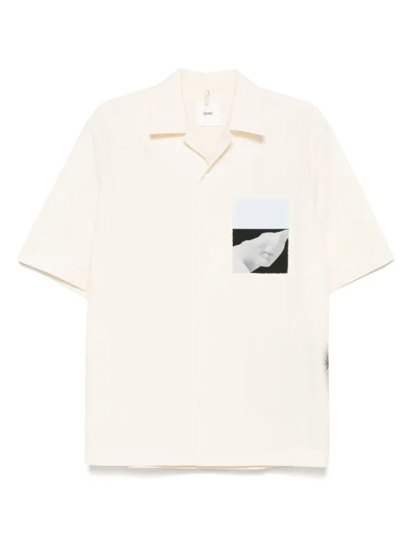 OAMC コットン シャツ | ニュートラル | FARFETCH JP