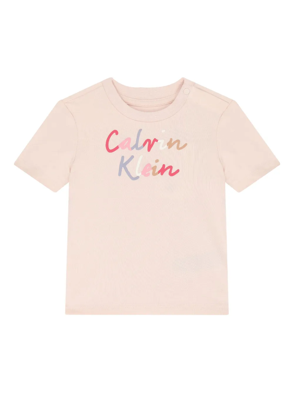 Calvin Klein Kids Shorts set met logoprint Roze