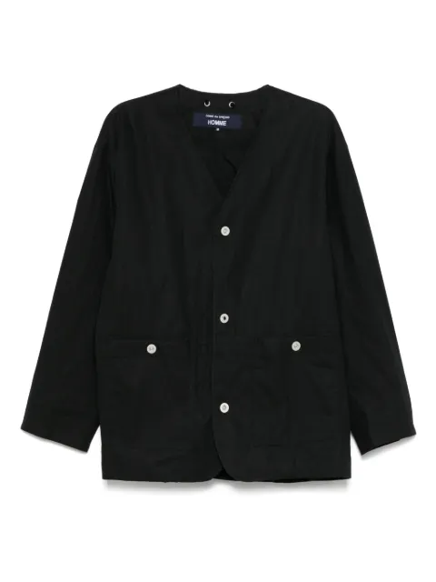 Comme des Garçons Homme жакет с V-образным вырезом